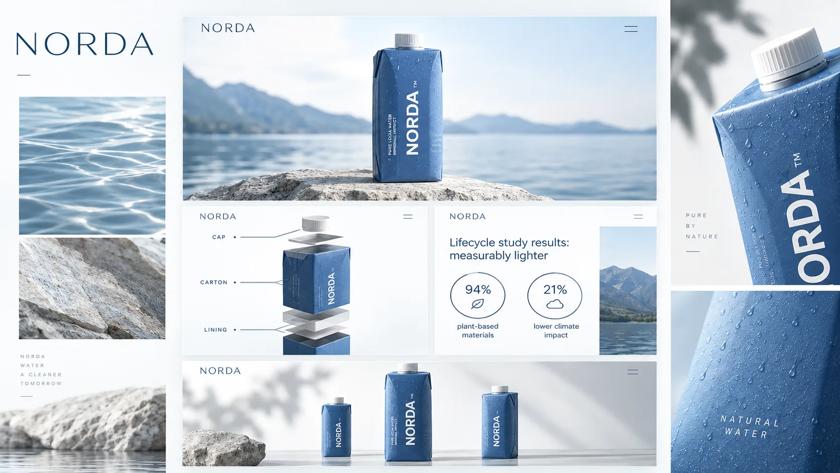 NORDA — page designs